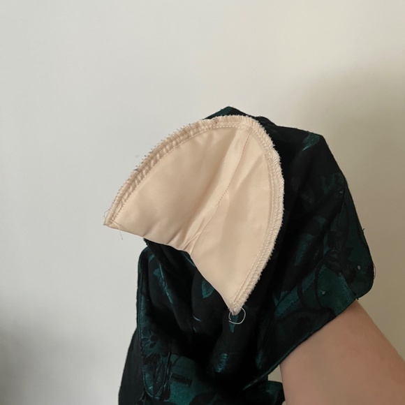 Vintage emerald blouse - Picture 5 of 5